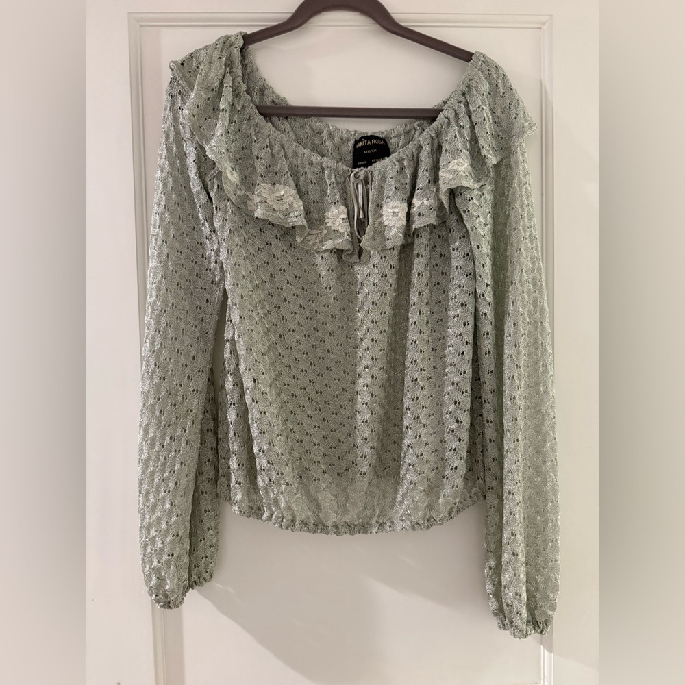 Vanita Rosa Paris/St. Barth Ruffle Top